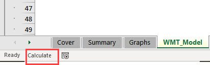 Circular Reference Excel - Calculate Message