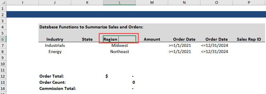 Incorrect Database Function - Problem Highlighted