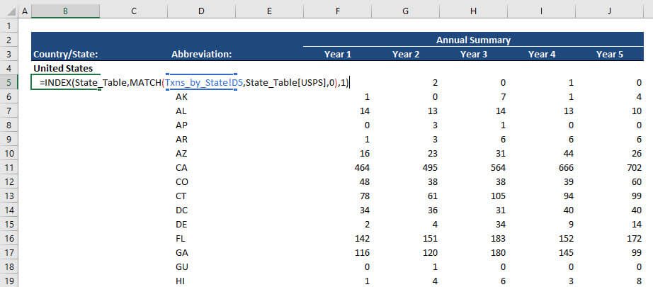 INDEX/MATCH with Power Query