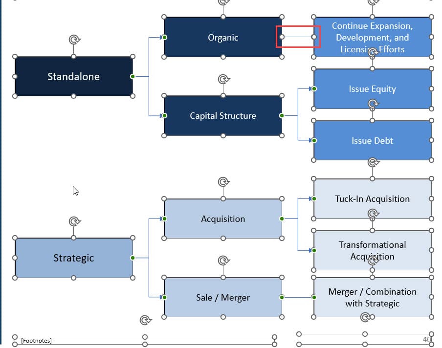 Detecting a Problem with PowerPoint Connector Lines